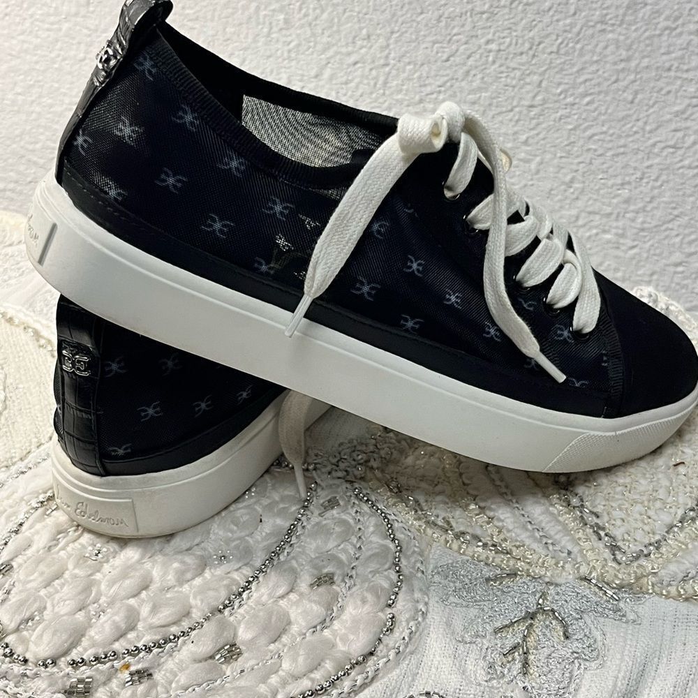 Sam Edelman Edelyn Platform Lace Up Sneakers - Picture 8 of 13